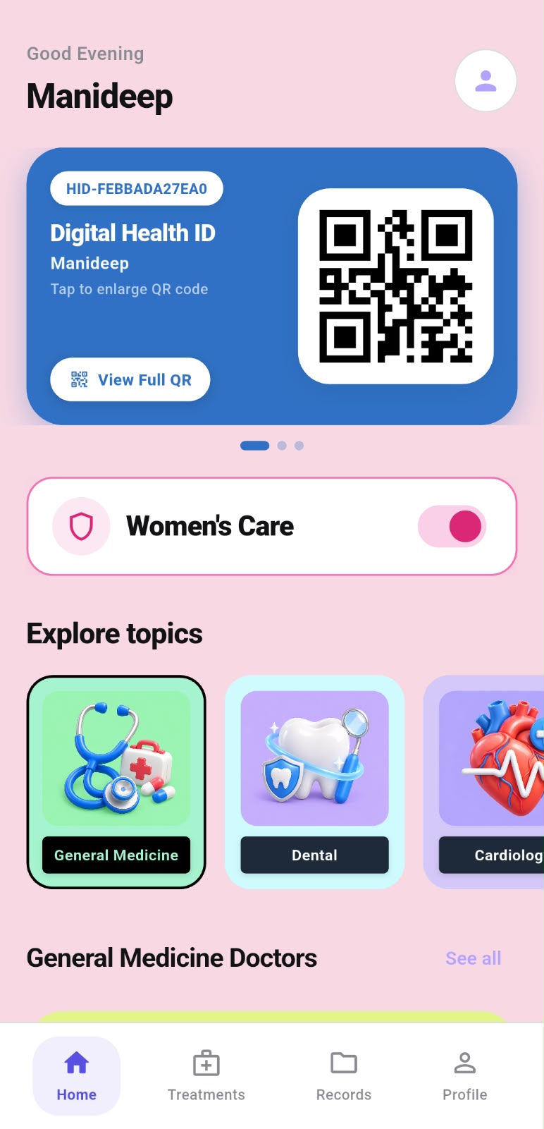 Women's Care Enabled